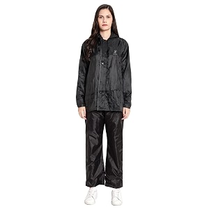 Zacharias Womens Waterproof Reversible Double Layer Solid
