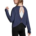 Zaclotre Girls Athletic Long Sleeve Shirts Open Back Crop Tops Workout Tee