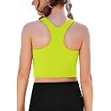 Zaclotre Girls Tank Tops Double Lined Racerback Crop Tops Athletic Shirts