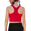 Zaclotre Girls Tank Tops Double Lined Racerback Crop Tops Athletic Shirts