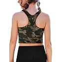 Zaclotre Girls Tank Tops Double Lined Racerback Crop Tops Athletic Shirts