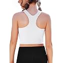 Zaclotre Girls Tank Tops Double Lined Racerback Crop Tops Athletic Shirts