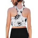 Zaclotre Girls Tank Tops Double Lined Racerback Crop Tops Athletic Shirts