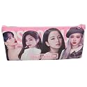Blackpink Theme Pencil Pouch for Girls | Premium Zipper Stationery &amp; Makeup Organizer | Birthday Return Gift Random Multicolor3 (Pack of 1)