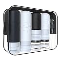 Zafit 18 Pack travel Bottles for Toiletries, TSA Approved Silicone Travel Containers Leak Proof Refillable Travel Accessories for Shampoo Conditioner Lotion Body Wash(Multicolored G)