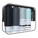 Zafit 18 Pack travel Bottles for Toiletries, TSA Approved Silicone Travel Containers Leak Proof Refillable Travel Accessories for Shampoo Conditioner Lotion Body Wash(Multicolored A)