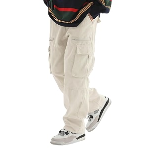 ZAFUL Mens Wild Cargo Loose Fit Casual