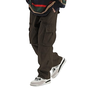 ZAFUL Mens Wild Cargo Loose Fit Casual