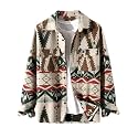 ZAFUL Unisex Plaid Flannel Shirt Jacket Button Down Long Sleeve Pocket Coat Outwear