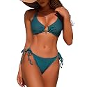 ZAFUL Women39s Sexy Cutout Bikini Set High