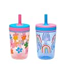 Zak Designs Kelso 15oz Leak-Proof Tumblers Benefiting St. Jude, Flowers