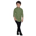 Boys Solid Casual Shirt in Cotton Fabric