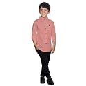 Boys Solid Casual Shirt in Cotton Fabric