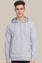 ZAKOD Men Full Sleeve Solid Hooded Sweatshirt