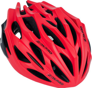 zakpro biking helmets - signature series cycling helmet cycling helmet red