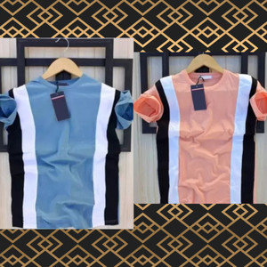 ZALAF Color Block Men Multicolor T-Shirt