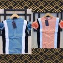 ZALAF Color Block Men Multicolor T-Shirt