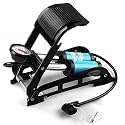 Pump for Bike Car and Motorcycle Double Barrel