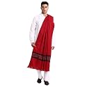Zamour Lohi Shawl for Men, Warm Woven Himachal Mens Woolen Shawls Wrap for Winter