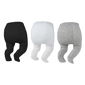 zando infant soft tights toddler seamless leggings tights for baby girls winter knit warm newborn pants stockings