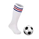 Zando Kids Soccer Socks Knee High Cotton Athletic Socks for Boys Girls