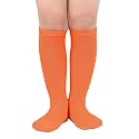Zando Kids Soccer Socks Knee High Cotton Athletic Socks for Boys Girls