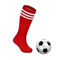 Zando Kids Soccer Socks Knee High Cotton Athletic Socks for Boys Girls