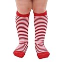 Zando Kids Soccer Socks Knee High Cotton Athletic Socks for Boys Girls