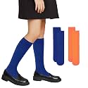 Zando Kids Soccer Softball Socks Knee High Socks for Youths Girls Boys