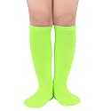 Zando Kids Soccer Softball Socks Knee High Socks for Youths Girls Boys