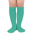 Zando Kids Soccer Softball Socks Knee High Socks for Youths Girls Boys