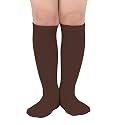 Zando Kids Soccer Softball Socks Knee High Socks for Youths Girls Boys