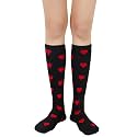 Zando Knee High Socks for Women Striped Athletic Long Tall Tube Socks Outdoor Sports Casual Thigh High Stockings