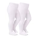 Zando Ultra Soft Toddler Ballet Tights Seamless Baby Girl Stockings 1-6T