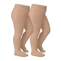 Zando Ultra Soft Toddler Ballet Tights Seamless Baby Girl Stockings 1-6T