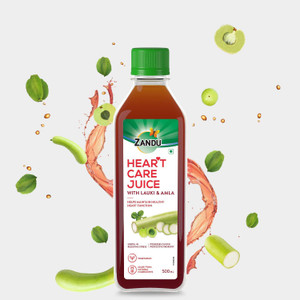 zandu heart care juice  helps maintain healthy heart function