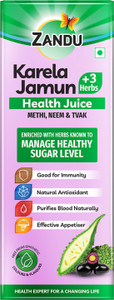 ZANDU Karela Jamun 3 Herbs Health