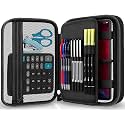 Zannaki Big Capacity Storage Pouch Marker Pen Pencil Case Simple Stationery Bag Box Art Tool &amp; Sketch Storage Boxes for Bullet Journal Middle High School Office College Student Girl Women Adult Teen