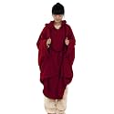 ZanYing Meditation Buddhist Hooded Cloak Outfit Oversize Coat