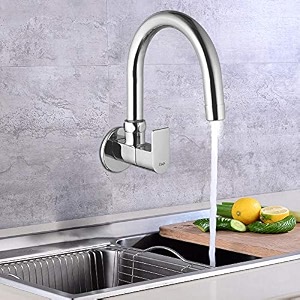 zap bolt kitchen sink tap  chrome deck-mounted sink cock for kitchen basin  easy-to-use water faucet for utensil washing vegetable rinsing amp everyday sink cleaning