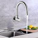 ZAP Bolt Kitchen Sink Tap | Chrome Deck-Mounted Sink Cock for Kitchen Basin | Easy-to-Use Water Faucet for Utensil Washing, Vegetable Rinsing &amp; Everyday Sink Cleaning