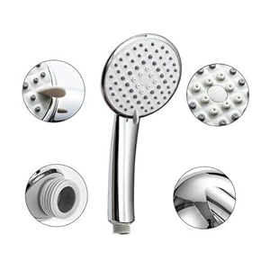 zap 5 flow function hand shower handheld shower abs amp chrome finish with hose pipe and brackets