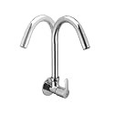 Zap Chrome Kitchen Sink Cock Deck Mount with Pull Down Sprayer, Kitchen Sink Tap for Home Easy to use (Prime Light)