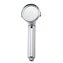 ZAP 5 Flow Function Hand Shower, Handheld Shower ABS &amp; Chrome Finish with Hose Pipe and Brackets