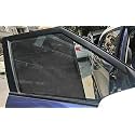 Car Side Window Non-Magnetic Sun Shades Compatible with Maruti Suzuki Grand Vitara 2022 Onwards (Set of 4)