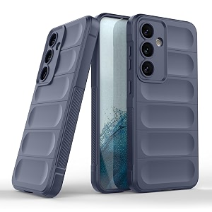 zapcase back case cover for samsung galaxy s24 5g  compatible for samsung galaxy s24 5g back cover  liquid silicon magic case with camera protection  sapphire