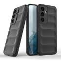Zapcase Back Case Cover for Samsung Galaxy S24 5G | Compatible for Samsung Galaxy S24 5G Back Cover | Liquid Silicon Magic Case with Camera Protection | Black