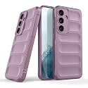 Zapcase Back Case Cover for Samsung Galaxy S24 5G | Compatible for Samsung Galaxy S24 5G Back Cover | Liquid Silicon Magic Case with Camera Protection | Lavender