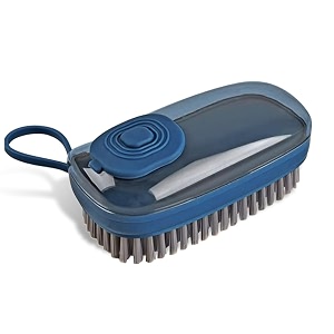 zapsol cloth washing brush with built-in liquid dispenser 1 pcs