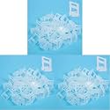 Zaptec Plastic Tile Levelling Spacer Clips 1 MM for Removing Lippage Unevenness During Tile Laying in Both Floor & Walls (Pack of 300 Pieces)